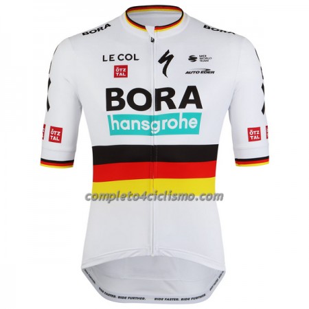Maglia 2022 BORA-Hansgrohe Campione Di Germania Manica Corta Maglia 2022 BORA-Hansgrohe Campione Di Germania Manica Corta